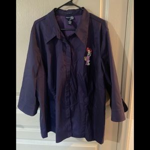 Venezia Jeans Womens Purple Betty Boop Shirt 26/28